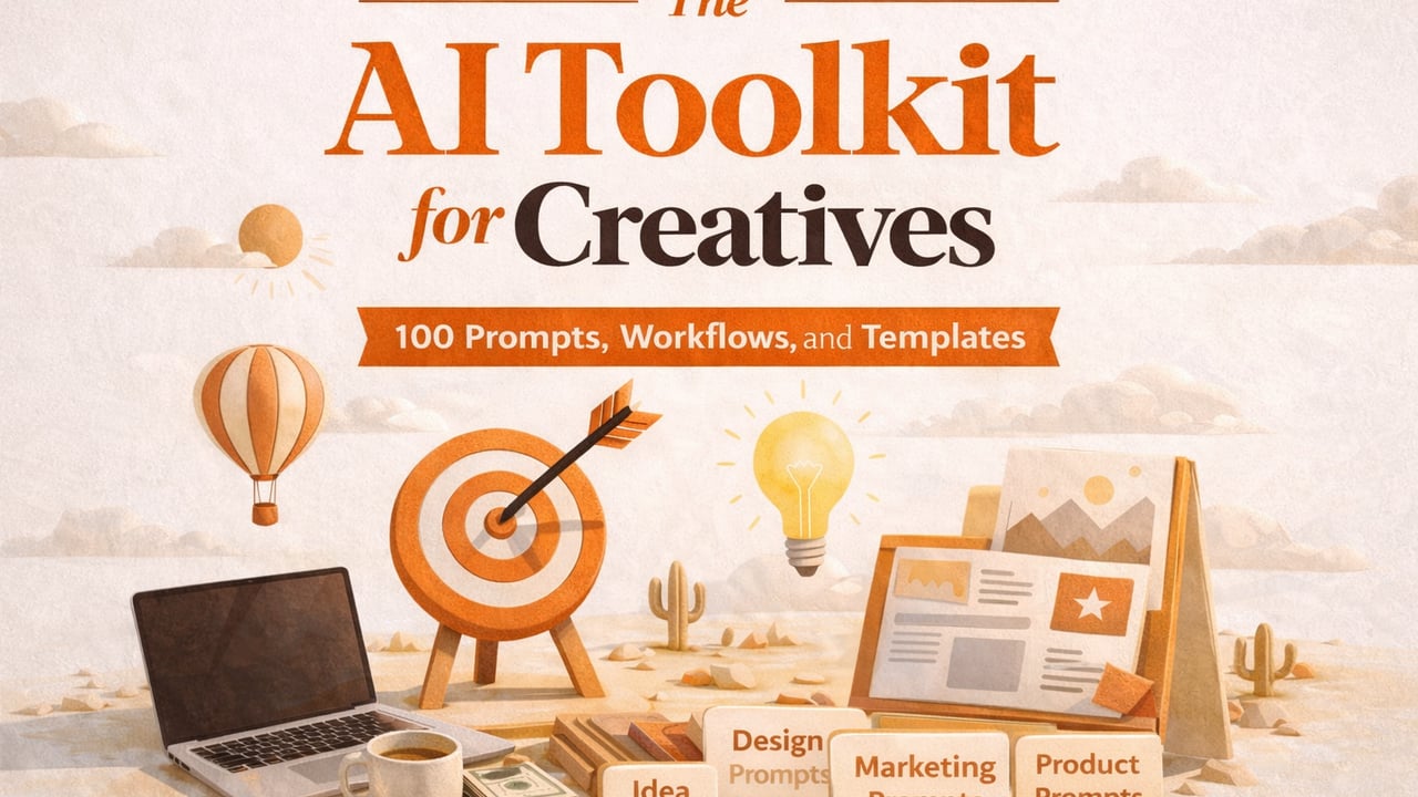 The AI Toolkit for Creatives cover