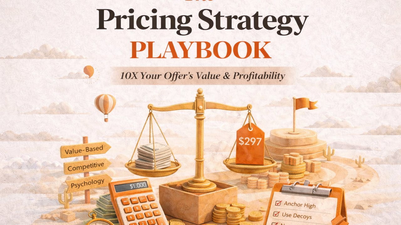 Pricing Strategy Playbook cover