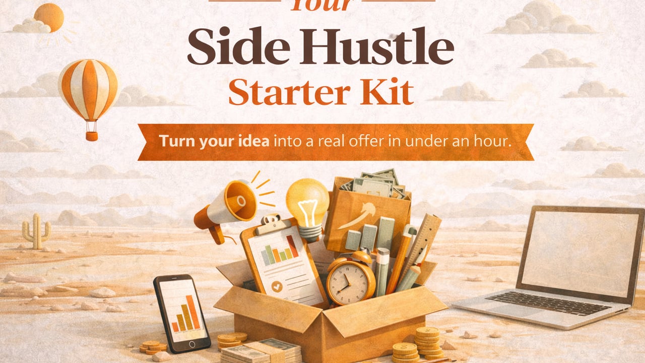 The Side Hustle Starter Kit cover