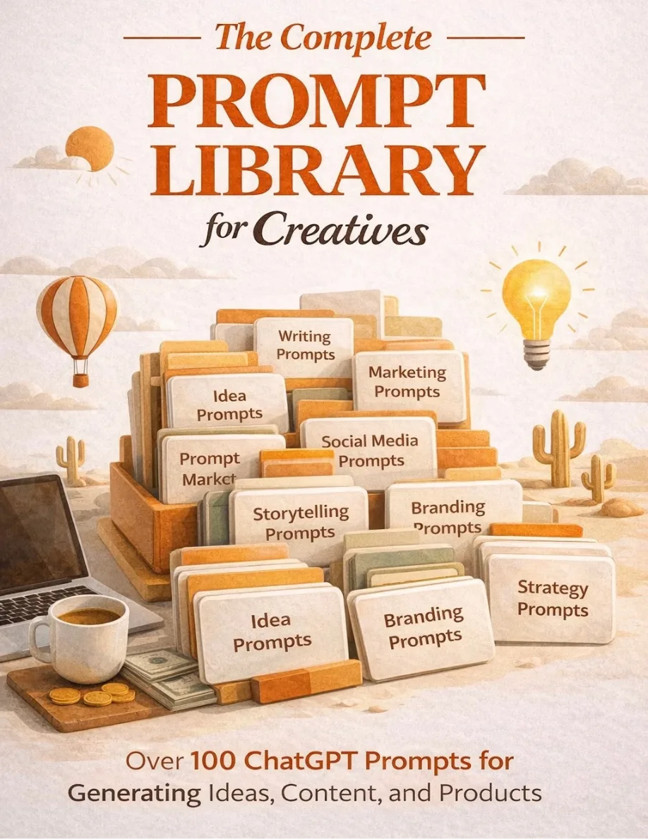 The Prompt Library for Creatives — page 1